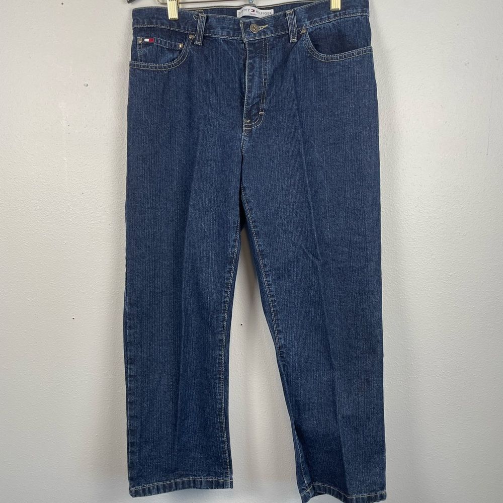 Vintage Tommy Hilfiger Cropped Jeans Size 10 R EUC